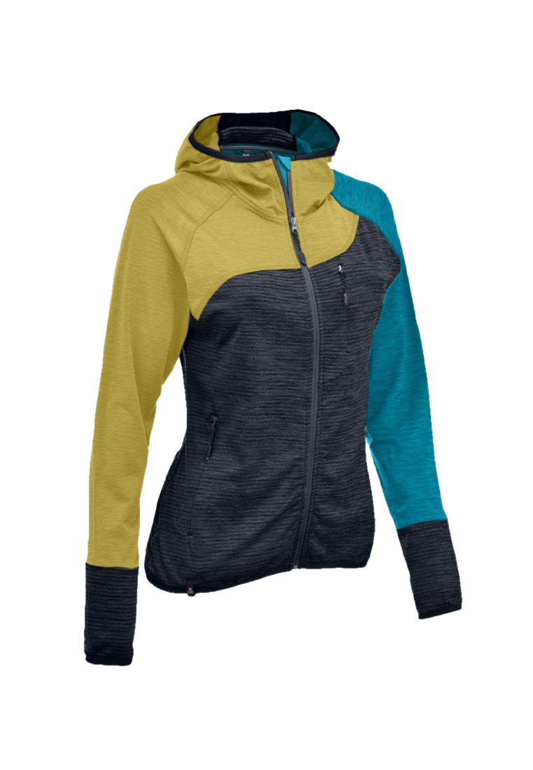 Maul Sport Damen Fleecejacke mit Kapuze Riedlerspitz