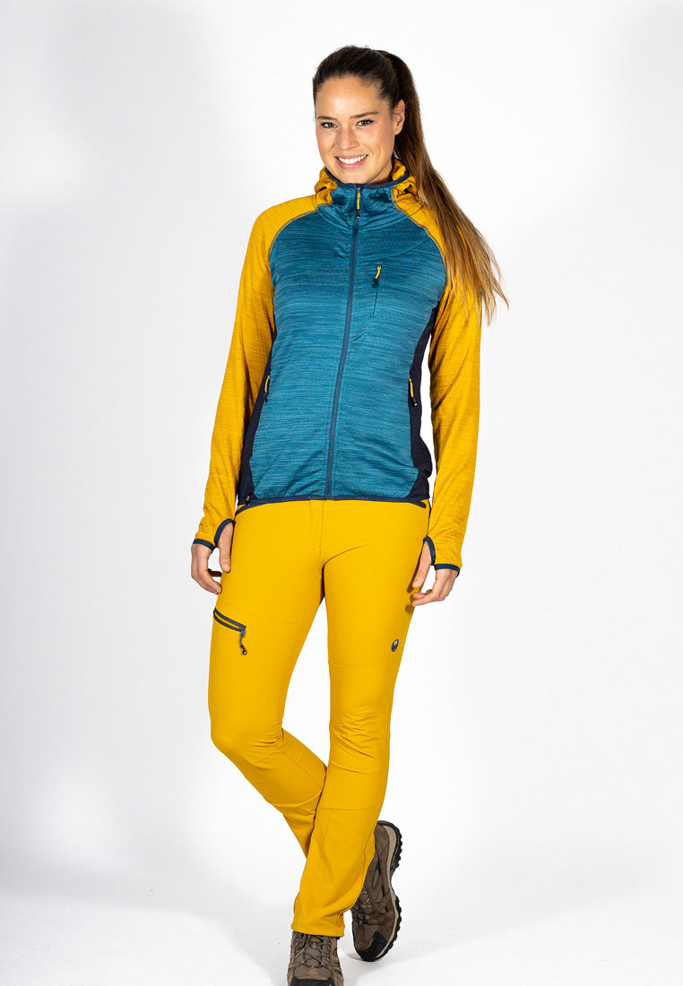 Maul Sport Damen Fleecejacke mit Kapuze Riedlerspitz