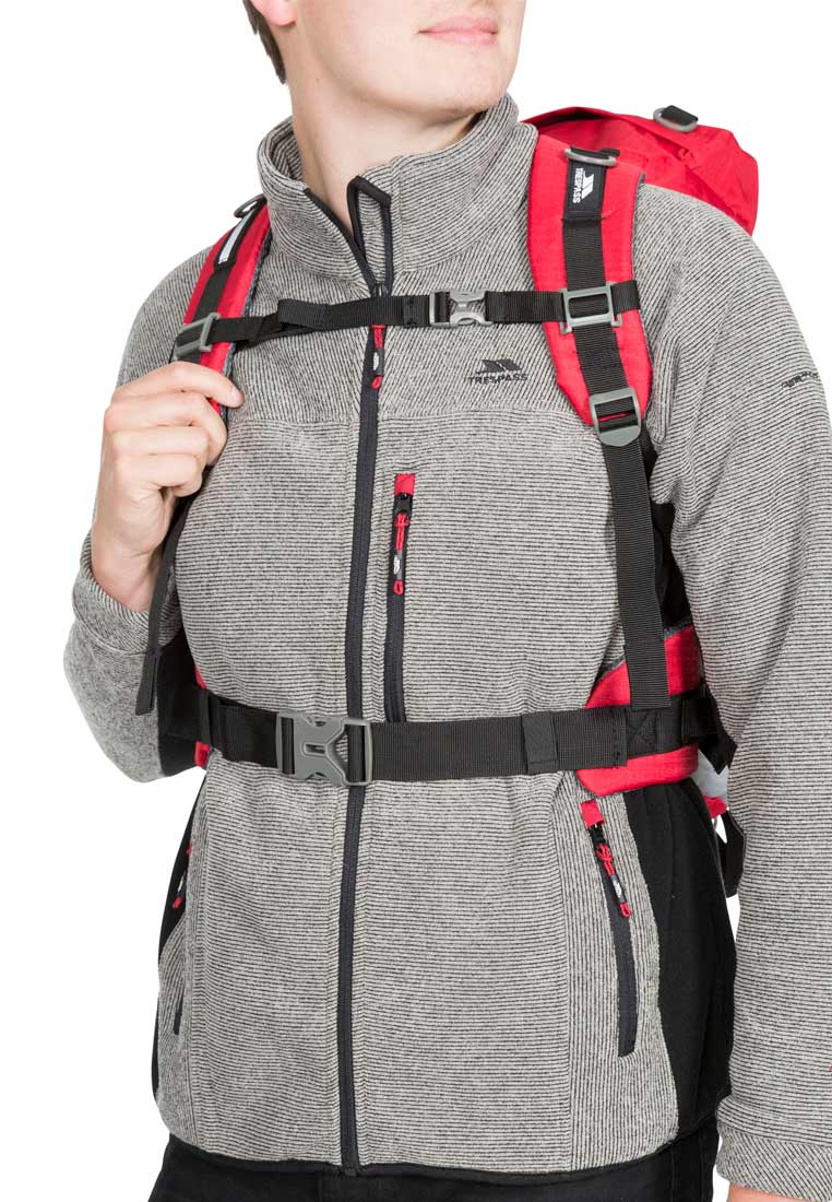 Trespass Wander - und Trekkingrucksack Trek 33 rot