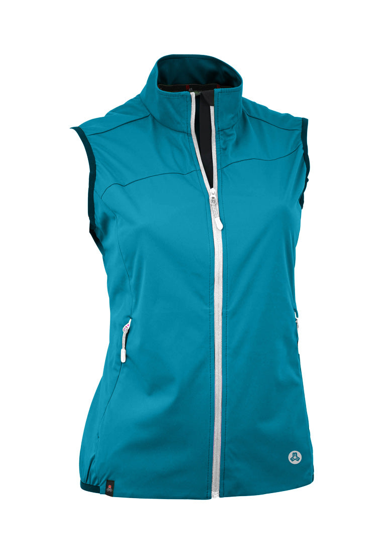 MauL Sport Damen Softshellweste Entschenkopf